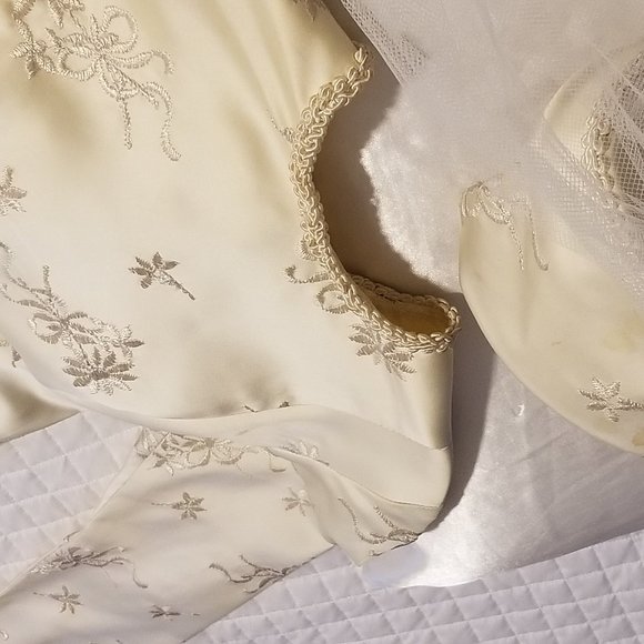 Satin Candlelight Wedding Gown - Picture 3 of 8